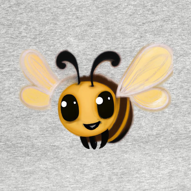 Cute Bee Drawing by Play Zoo